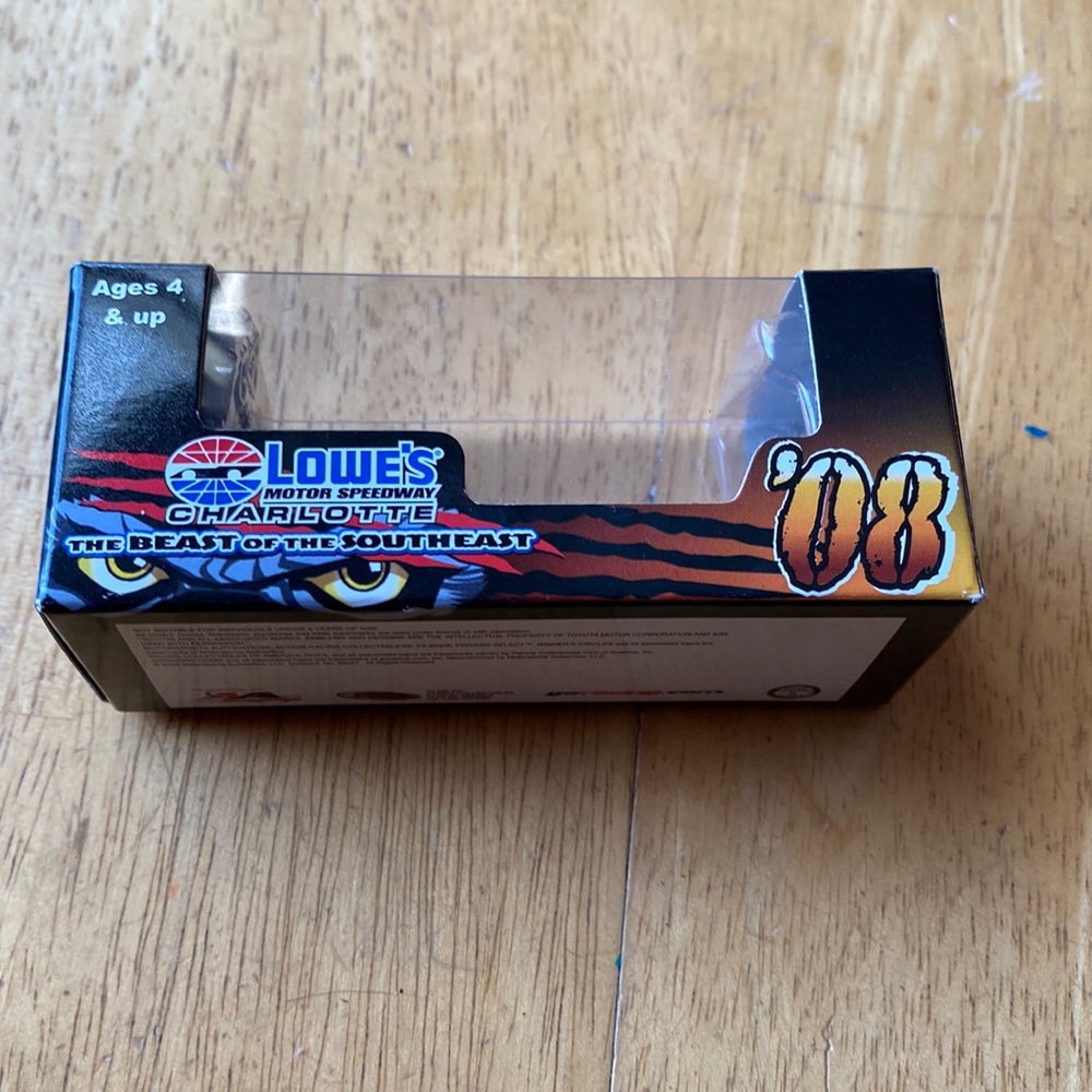 2008 Lowe's Motor Speedway Coca Cola 600 Program Car die cast 1/64 only box